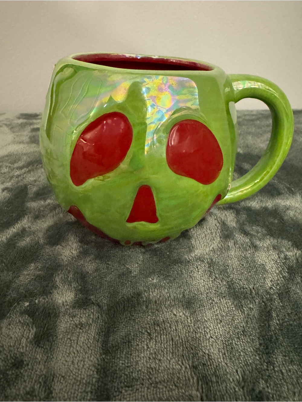 Disney Red Poisoned Apple Mug with Green Drip